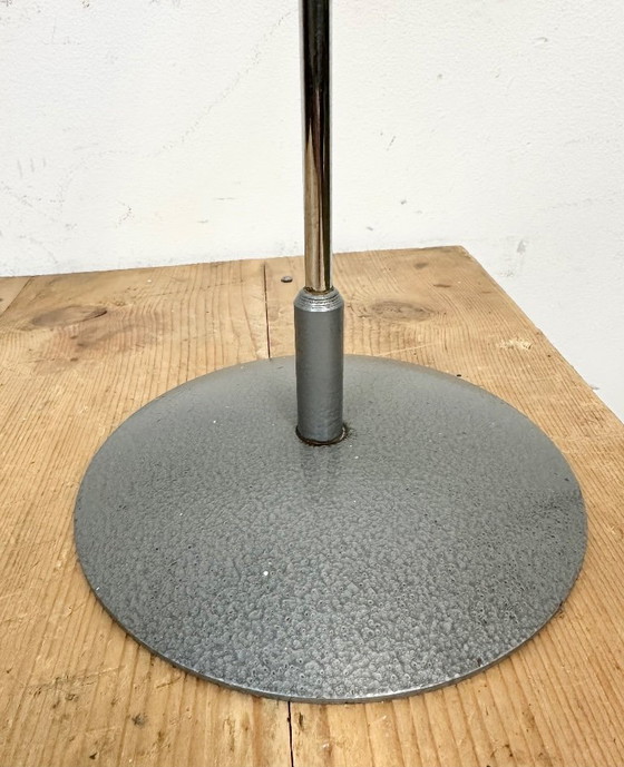 Image 1 of Lampada da tavolo grigia di Josef Hurka per Napako, anni '60