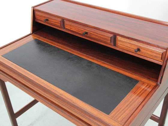 Petit bureau à gradin scandinave en palissandre de Rio – Tables d'appoint, Wood (photo 9 of 13)