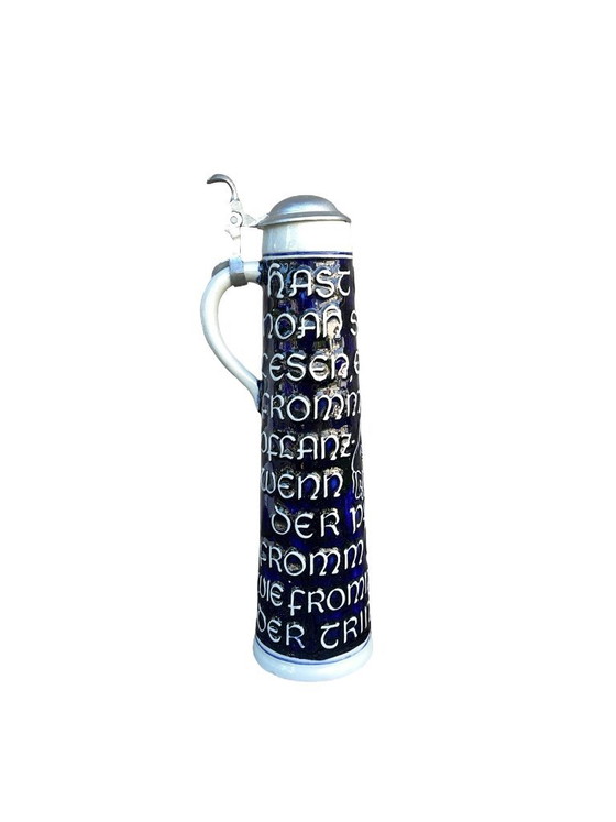 Boccale da birra in gres con coperchio, Marzi & Remy, Germania, anni '70. – Oggetti decorativi, Ceramic (photo 10 of 10)