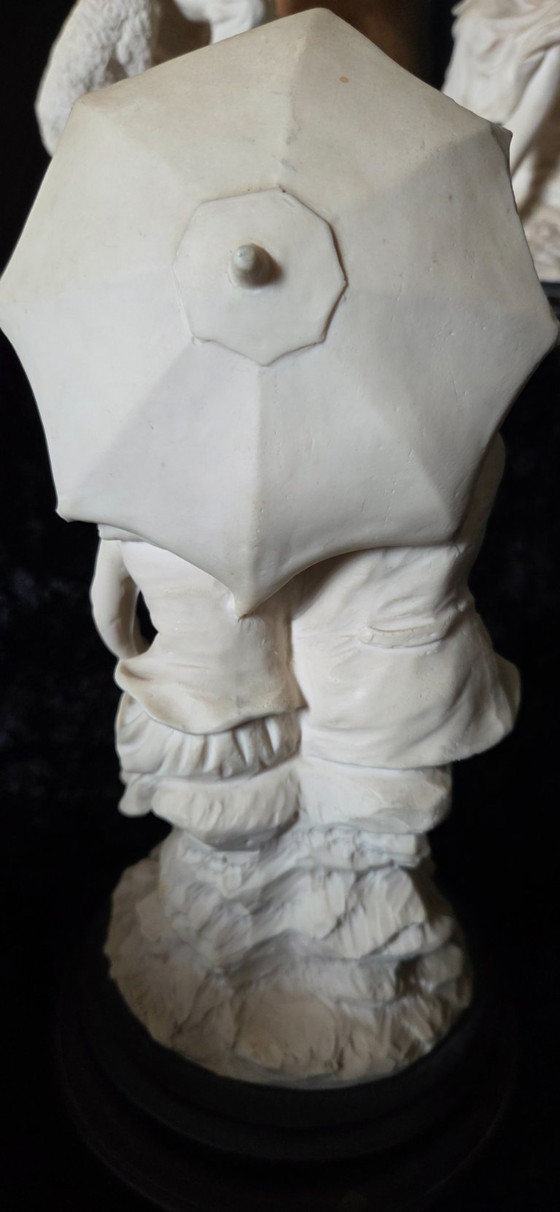 set of 3 statues of Regorani Mario – Mario Regorani, Sculpture, Porcelain (photo 4 of 15)
