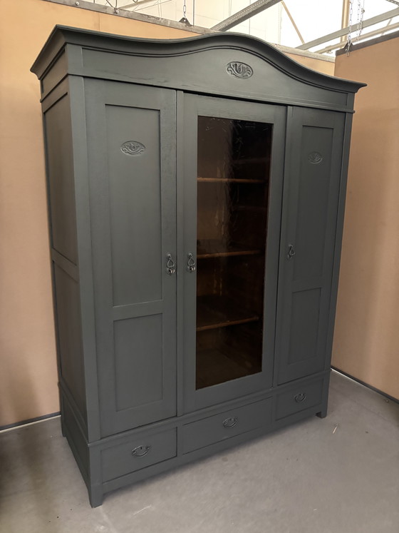 Image 1 of Brocante display cabinet / buffet cabinet