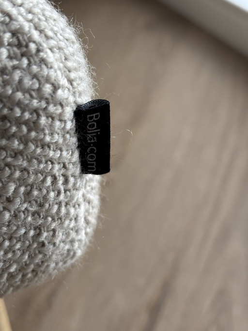 Bolia Veneda Poef 91cm bij 91cm – hockers en poefs, Polyester, Wool (photo 2 of 9)
