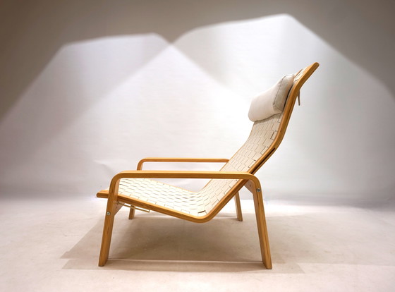 Image 1 of Sillón Ikea con otomana de Ilmari Lappalainen, 1999