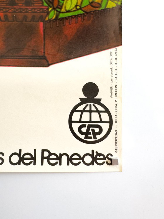 Image 1 of 🏅 Moscow 1980 – Original Olympics Poster by V. Davidov (Spanish Sponsor Edition) – 1980 | 61 x 41cm