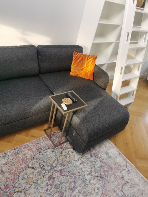 Sofa bed Jetsmark chaise longue gray