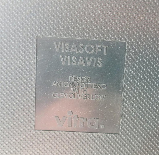 Image 1 of Vitra Visavis VisaSoft cantilever chair – leather, very good condition