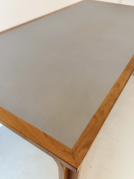 Image 1 of Grande scrivania vintage Magnus Olesen di Rud Thygesen e Johnny Sorensen, Danimarca, anni '70 