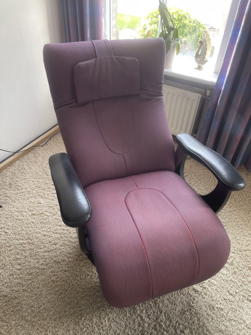 Fauteuil inclinable ergonomique moderne – Aubergine/Anthracite
- Défectueux