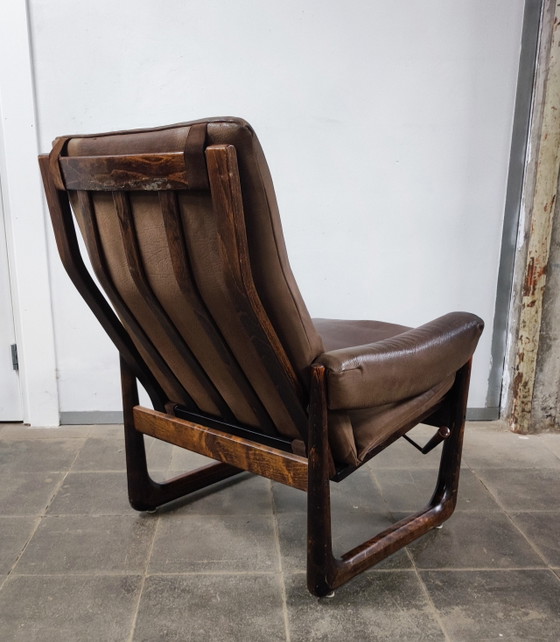 Poltrona reclinabile di Genega Møbler – Poltrone relax, Leather, Wood (photo 3 of 8)