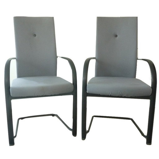Paar vintage bureaustoelen van Burkharp VOGTHERR voor Fritz Hansen, 1990