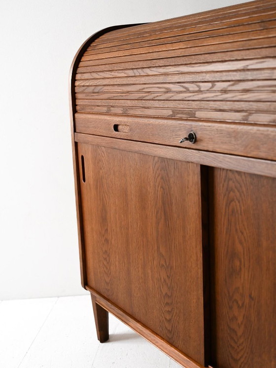 Image 1 of Secretaire vintage scandinavo in rovere di Nybro Möbelfabrik