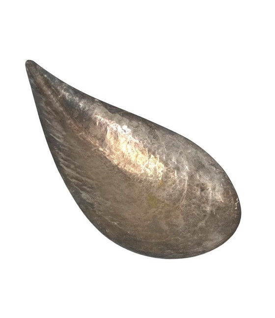 Image 1 of Silver-Plated Shell Shaped Great Bowl / Centerpiece, Renato Raddi, Italy 1970s