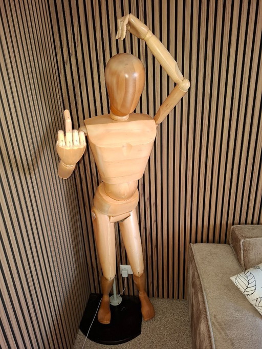 XXL LEDENPOP MANNEQUIN 180CM