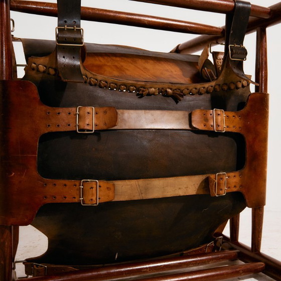 Image 1 of Sillón húngaro MK10978 de piel de becerro