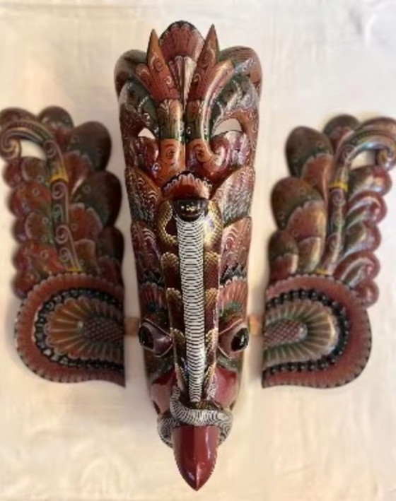 Image 1 of Authentic Barong mask from Bali