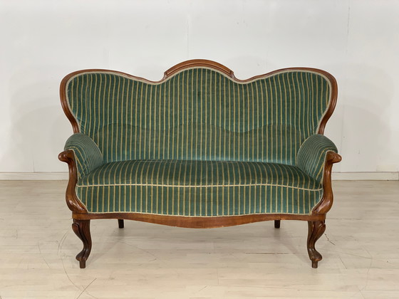 Image 1 of Biedermeier sofa couch around 1800