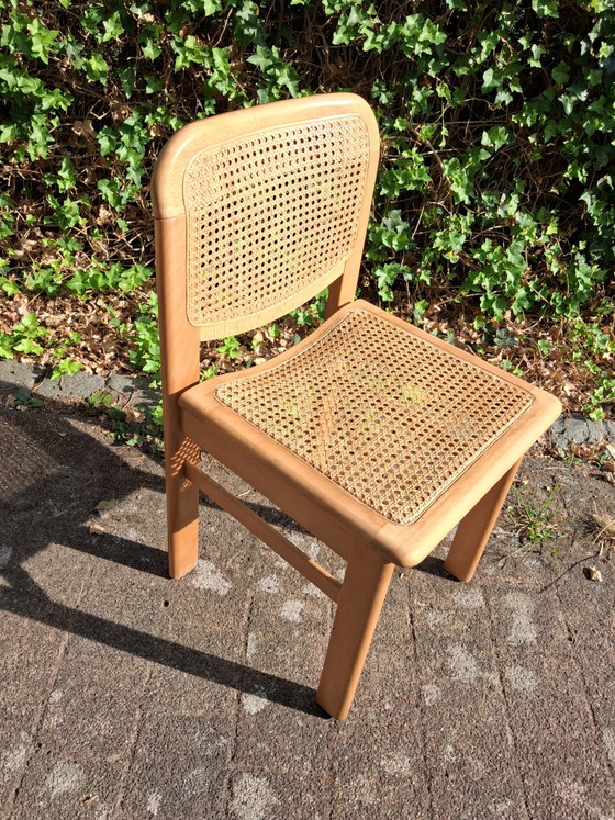 Chaises de style scandinave avec une nouvelle sangle sur l'assise – Chaises de salle à manger, Rattan, Wood (photo 5 of 8)