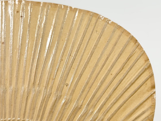 Uchiwa III Desk lamp or wall scone designed by Ingo Maurer for M Design, Floor lights, Bamboo, Metal, Beige (photo 3 of 9)