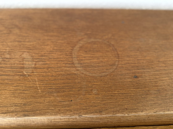 Image 1 of Escritorio secreter antiguo de roble / armario con puerta abatible