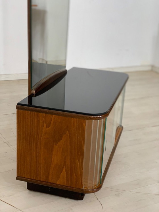 Image 1 of Art Deco mirror chest of drawers Hallway cupboard Bedroom cupboard