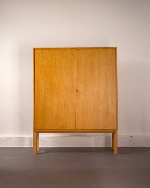 Oak cupboard by Marian Grabińsky for IKEA Möbel, Sweden, 1960's