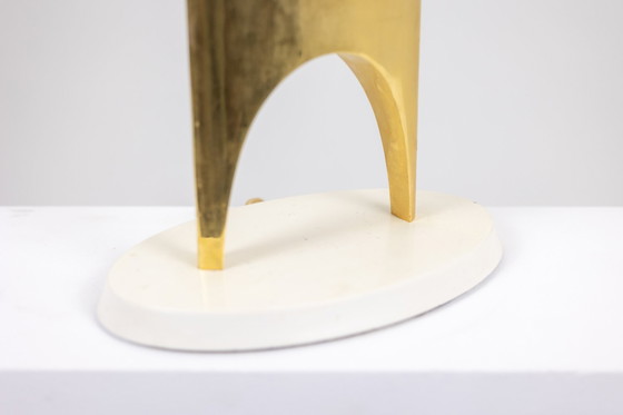 Image 1 of Lampada in bronzo dorato, H. XX secolo