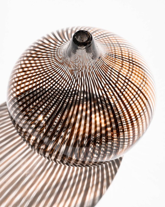 Image 1 of Rosenthal Glasstudio Filigrana Vase Duo – Mario Colelli & Hertha Bengtson · Limited Edition Art Glass, Germany