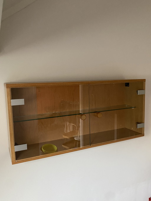 Vetrina vintage appesa degli anni '70/'80