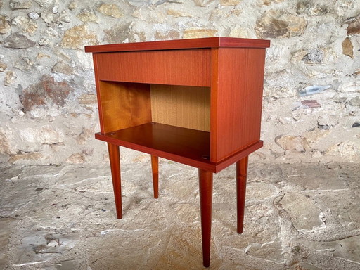 Mid Century, Vintage, Nachttisch ausCapelle 1979s