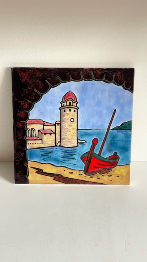 Vintage Ceramic Wall Decoration