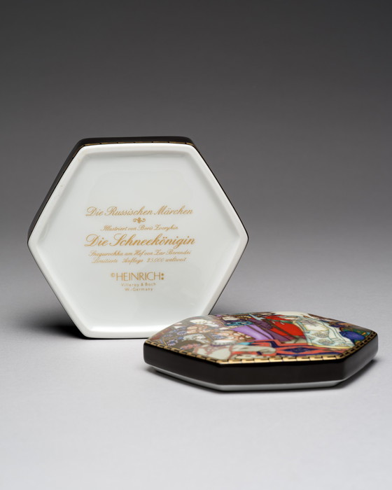 Image 1 of Heinrich Villeroy & Boch Boris Zvorykin Die Schneekönigin Russian Fairy Lid-box