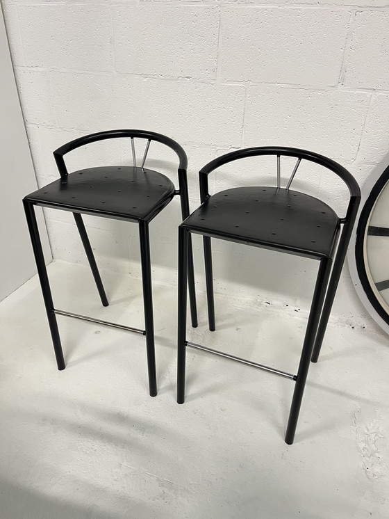 Image 1 of 3X Postmodern Bar Stools Bent Krogh, Magnus Olesen