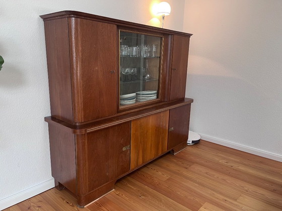 Living Room Cabinet – High Boards, Glass, Wood (photo 2 of 15)