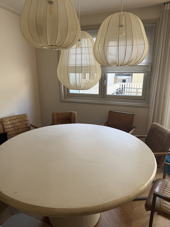 Urban Creative Round Dining Table Ø160 Cm – Plaster – Other (photo 5 of 6)