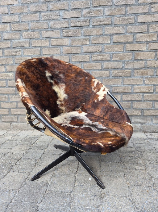 Sillón globo de diseño alemán de los años 60