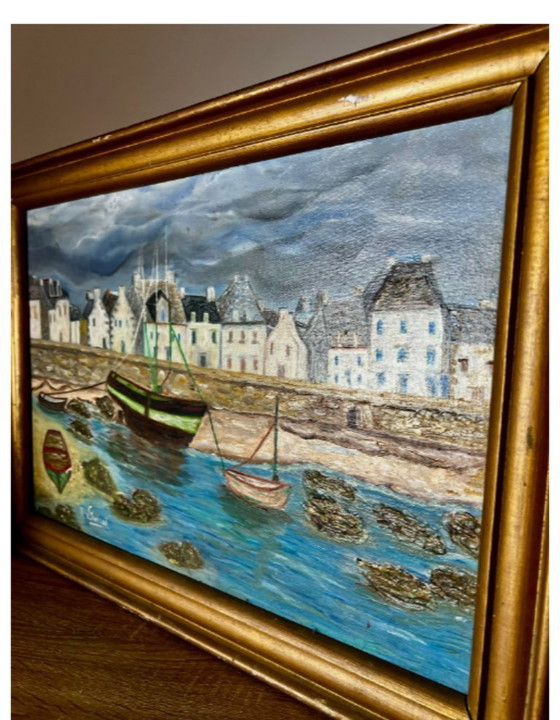 Image 1 of LARGE SIGNED PAINTING
