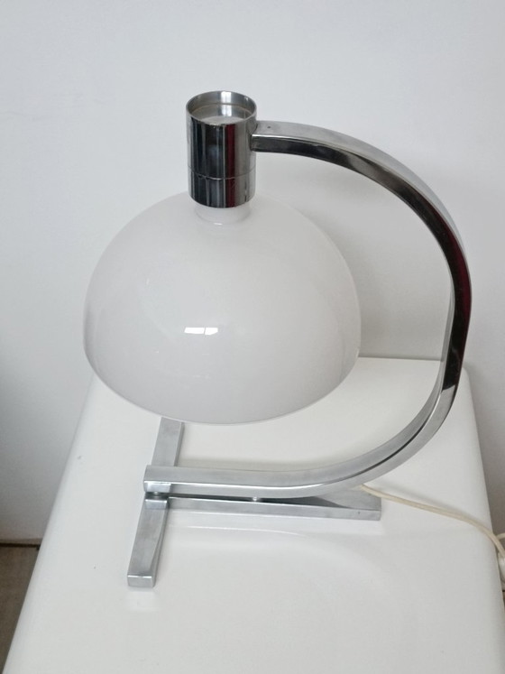 AM/AS-Lampe von F. Albini, A. Piva und F. Helg für Sirrah, 1960er Jahre – Tischlampen, Glass (photo 4 of 12)