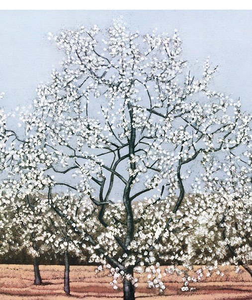 Image 1 of Taubert, Gerhard - Blossoming trees - Color lithograph