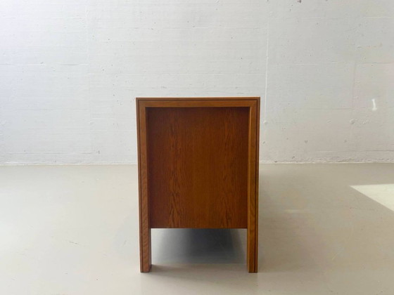 Houten dressoir uit het midden van de 20e eeuw met schuifdeuren – jaren 60 – Wood (photo 3 of 11)