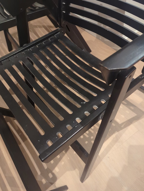 Image 1 of 4 Niko Kralj black design chairs