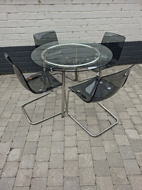 Carl Öjerstam & Magnus Elebäck Salmi Tisch für Ikea 1999 – Esstische, Glass, Metal (photo 8 of 11)