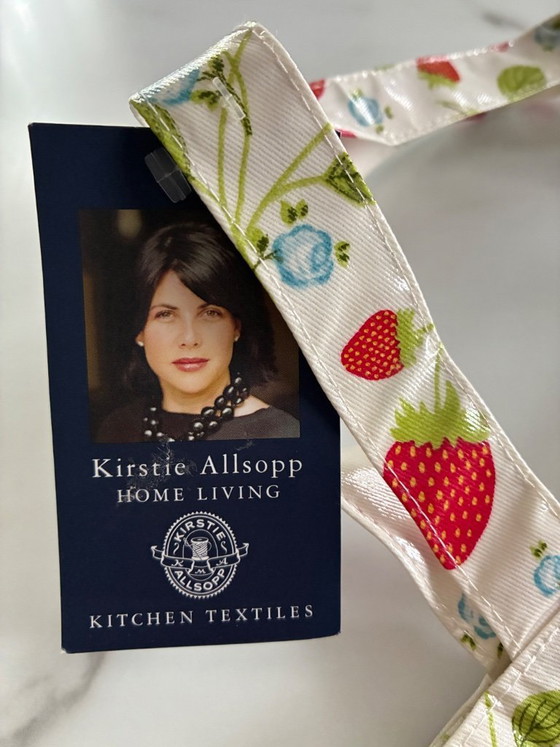 Image 1 of English strawberry tote bag