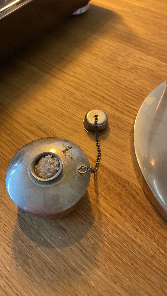 Image 1 of Vintage tuimeltheepot kantelbare thee pot jaren 50 