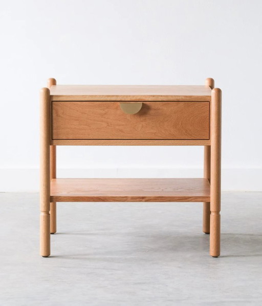 Table de chevet Sawyer - Bois massif - Disponible en autres essences de bois – tafelaccessoires, Wood