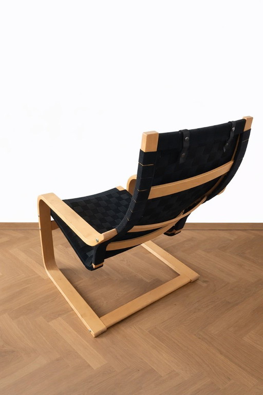 Noboru Nakamura, Limited Alvar Aalto tribute, armchair with footrest "Poäng", IKEA, 1999