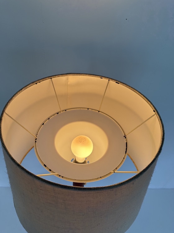 Image 1 of Lampada da terra vintage in teak, Domus '70