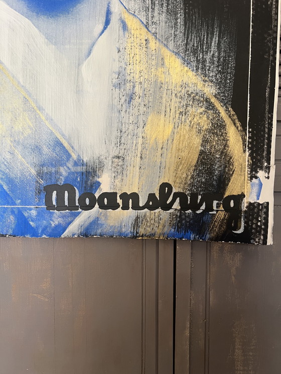 Image 1 of Zeefdruk (75/108) Moansburg “Geisha Blue” Nr 7vd10