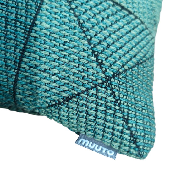 Image 1 of 1x Muuto Tile wool cushion; dark green
