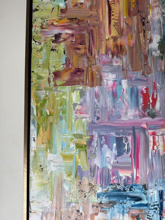Image 1 of Artwork 90x70cm including floating frame