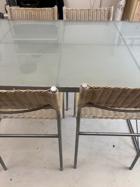 Image 1 of Niels Gammelgaard dining table for IKEA / Mart Visser chairs